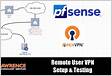 RDP PfSense sobre VPN